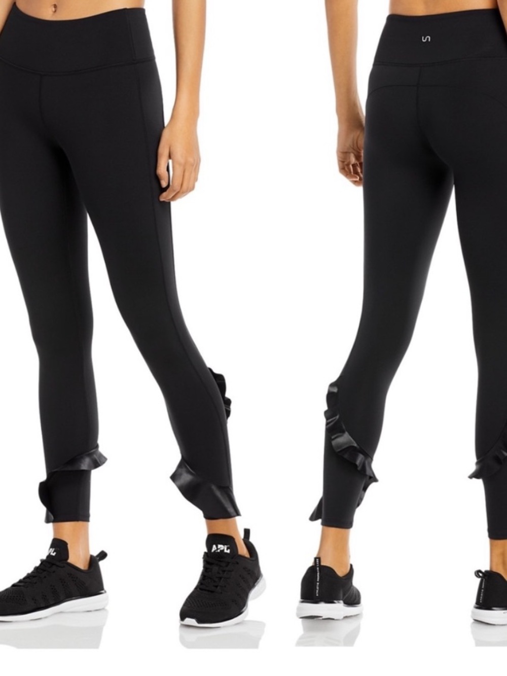 Urban Savage ruffle athleisure in black size Small - Picture 2 of 5